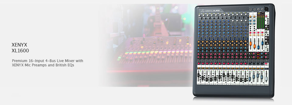 Behringer Xenyx XL1600 میکسر