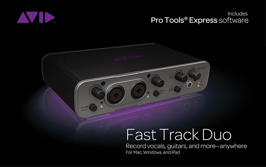 Avid Fast Track Duo کارت صدا
	 اوید