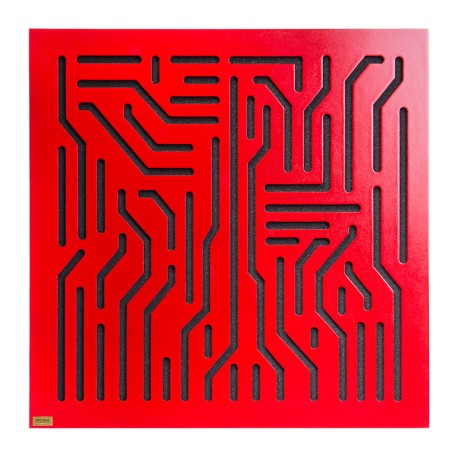 پنل آکوستیک دکونیک Deconik Azteka W Red