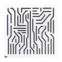 پنل آکوستیک Deconik Azteka W White