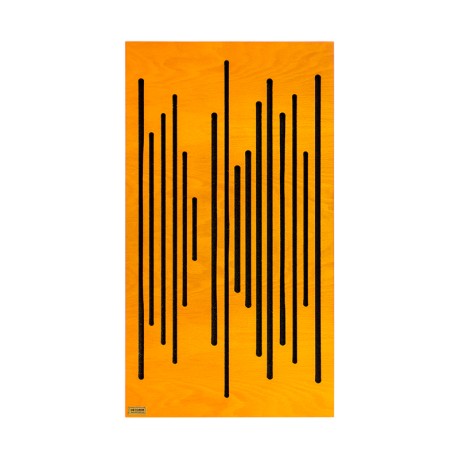 پنل آکوستیک دکونیک Deconik Wave Wood Alpha Bass Trap Cherry