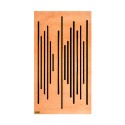 پنل آکوستیک Deconik Wave Wood Alpha Bass Trap Light Brown