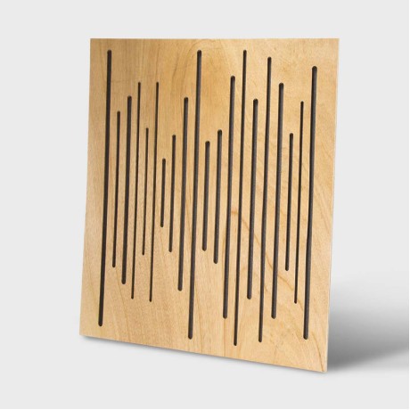 پنل آکوستیک دکونیک Deconik Wave Wood Diffuser Light Brown