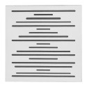 پنل آکوستیک Shining Sound Wave Wood White