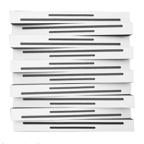 پنل آکوستیک شاینینگ ساند Shining Sound Wood Plus Panel White