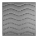 پنل آکوستیک Shining Sound Wool Panel Waves Light Gray