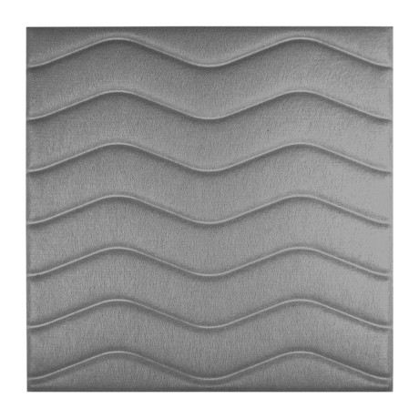 پنل آکوستیک شاینینگ ساند Shining Sound Wool Panel Waves Light Gray