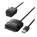 کابل رابط UGREEN USB 3.0 to SATA III Hard Drive Adapter Cable 0.5m CR108 20636