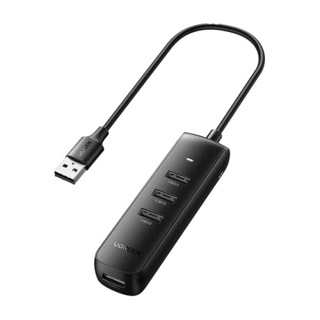 هاب یوگرین UGREEN USB 3.0 A 4 Ports HUB Black 0.25m CM416 10915