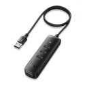 هاب UGREEN USB 3.0 A 4 Ports HUB Black 1m CM416 80657