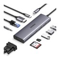 هاب UGREEN USB-C 10-In-1 Multifunction Adapter CM498 15601