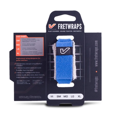 فرت رپ گروو گیر Gruv Gear Fret Wrap LG Sky (Blue)