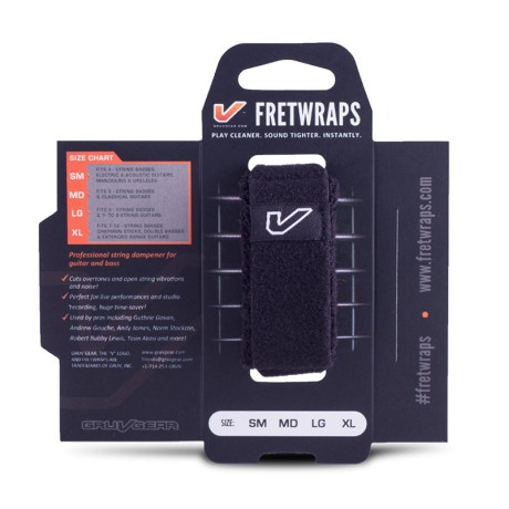 فرت رپ گروو گیر Gruv Gear Fret Wrap MD Black