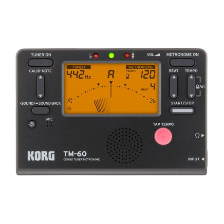 مترونم و تیونر کرگ Korg TM-60 - Black