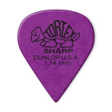 قیمت خرید فروش پیک گیتار دانلوپ Dunlop 412R 1.14mm Tortex Sharp Purple Guitar Pick