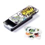 پیک گیتار دانلوپ Dunlop Dirty Donny 1 Blackline Art Picks BL111T