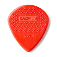 قیمت خرید فروش پیک گیتار دانلوپ Dunlop Jazz III Max Grip Nylon Red