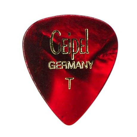 پیک گیتار  Geipel Pearloid Red Thin