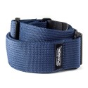 بند گیتار Dunlop Ribbed Cotton Strap Navy Blue D27-01NV