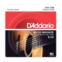 سیم گیتار آکوستیک D'Addario EJ12