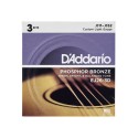 سیم گیتار آکوستیک D'Addario EJ26 3D