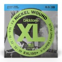 سیم گیتار الکتریک D'Addario EXL130+ Nickel Guitar Strings 8.5-39 X-Super Light Plus