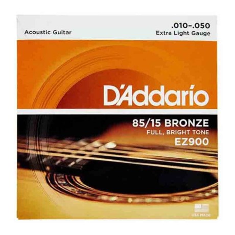 سیم گیتار آکوستیک داداریو D'Addario EZ900 Bronze