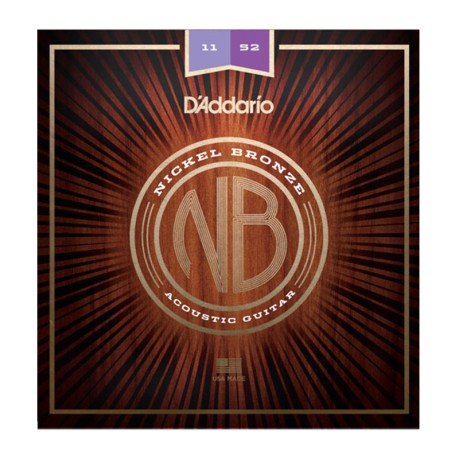 سیم گیتار آکوستیک داداریو D'Addario NB 11-52