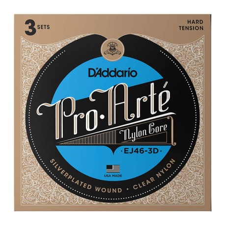 سیم گیتار کلاسیک داداریو D'Addario Pro Arte EJ46-3D