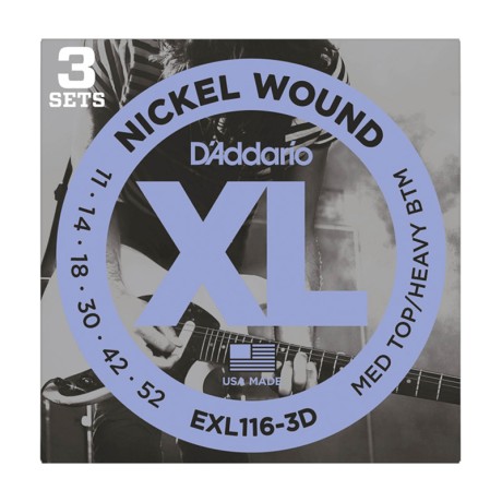 سیم گیتار الکتریک داداریو D'Addario EXL116