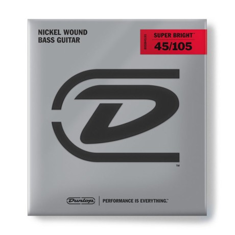 سیم گیتار بیس دانلوپ Dunlop Super Bright 45-105