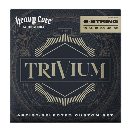 سیم گیتار الکتریک دانلوپ Dunlop Trivium Lab Series 10-52
