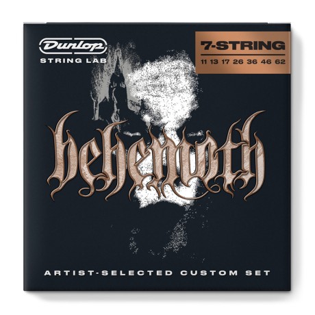 سیم گیتار الکتریک دانلوپ Dunlop Behemoth Custom 11-62 7-String