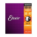 سیم گیتار آکوستیک Elixir 10-47 Nanoweb Phosphor Bronze