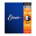 سیم گیتار الکتریک Elixir Nanoweb Electric Nickel Plated Steel 09-46