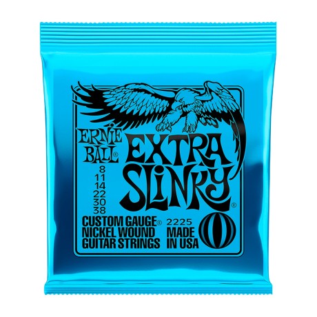 سیم گیتار الکتریک ارنی بال Ernie Ball 2225 Extra Slinky 08-38