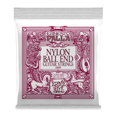 سیم گیتار کلاسیک ارنی بال Ernie Ball 2409 Ernesto Palla Black Nylon Gold Ball End