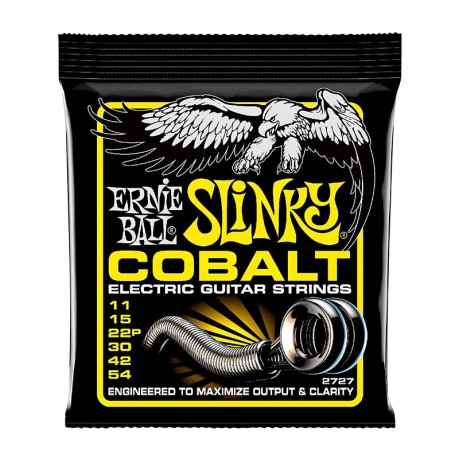 سیم گیتار الکتریک ارنی بال Ernie Ball 2727 Cobalt Beefy Slinky Electric Guitar Strings
