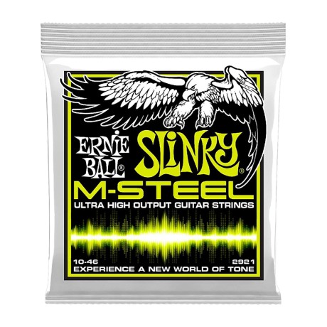 سیم گیتار الکتریک ارنی بال Ernie Ball 2921 M-Steel Regular Slinky Electric Guitar Strings