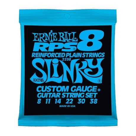 سیم گیتار الکتریک ارنی بال Ernie Ball 2238 Extra Slinky RPS 8 Electric Guitar Strings