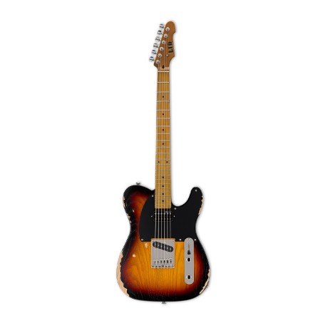 گیتار الکتریک ال تی دی LTD TE-254 Distressed 3-Tone Burst