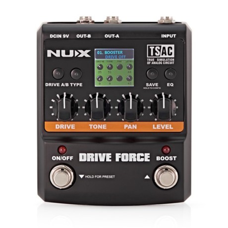 افکت گیتار الکتریک  Nux Drive Force 