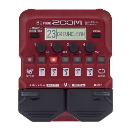 افکت گیتار الکتریک زوم ZOOM B1 Four