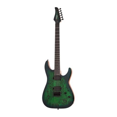 گیتار الکتریک شکتر Schecter C 6 Pro Aqua Burst