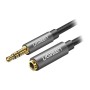 کابل رابط یوگرین UGREEN TRS to TRS Male to Female Extension Cable 5m Black AV118