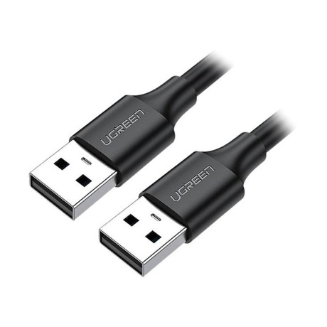 کابل رابط یوگرین UGREEN USB 2.0 A Male to Male Cable 2m Black US102 10311