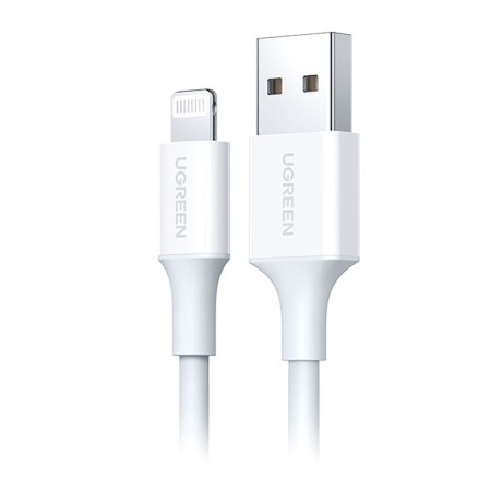 کابل رابط یوگرین UGREEN USB Type A to Lightning 1m White US155