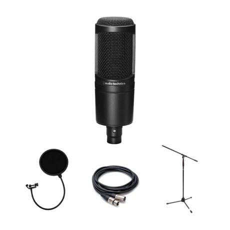 پکیج میکروفن آدیو تکنیکا Audio-Technica AT2020 Package