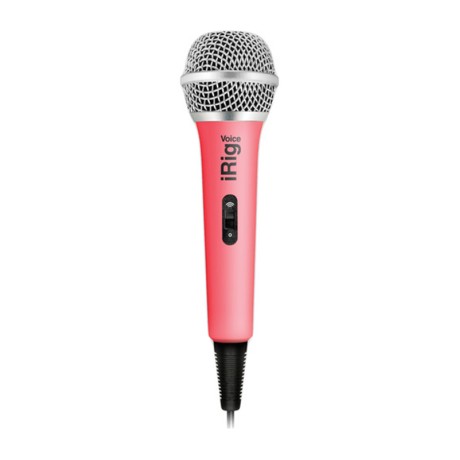 میکروفن با سیم آی کی مولتی مدیا IK Multimedia iRig Voice Pink