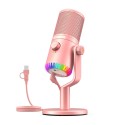 میکروفون یو اس بی Maono DM30 Pink